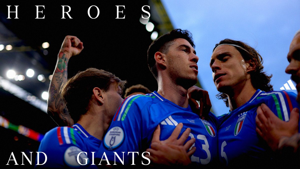 adidasfootball's tweet photo. the comeback of champions 🫡

@Azzurri https://t.co/WW19gOALxr