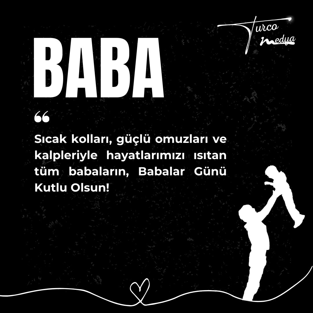 turcomedya's tweet photo. Tüm babaların Babalar Günü Kutlu olsun! https://t.co/E3MueZiJBK