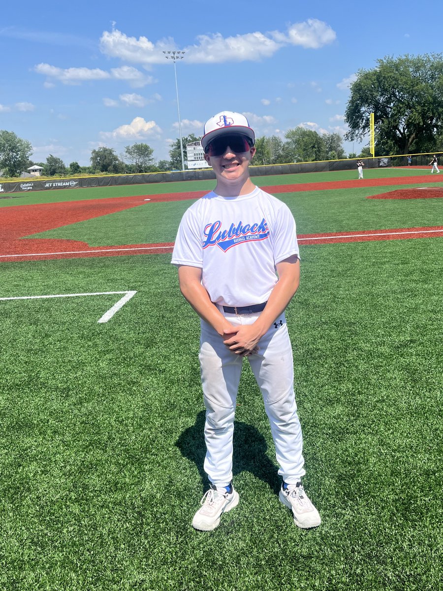 FiveToolAR's tweet photo. #ChadWolffClassic F: @LBKBaseballAcad Becker 10, US Nationals Midwest 8
PoG: @JRam_806 3-3, 2 RBI, 2 BB https://t.co/MUIsVgJ6qI