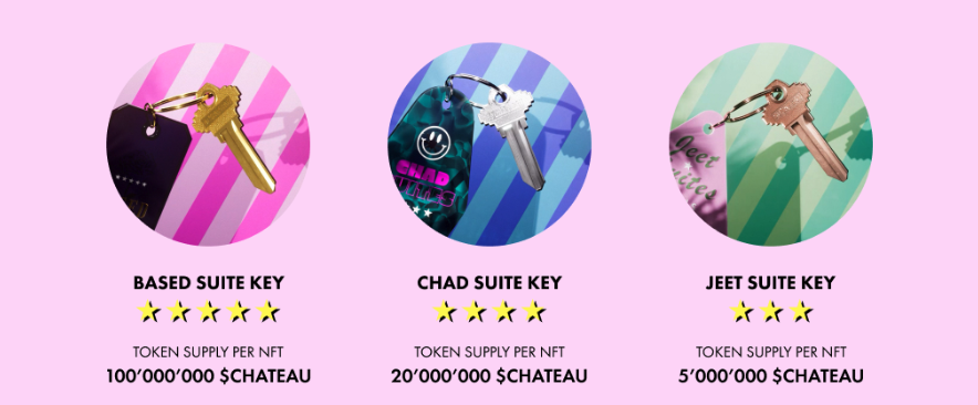 🚀 Discover the potential of the $CHATEAU Suite Keys.

Get ready to unlock new opportunities and elevate your retirement on Solana. 🌟

$RETIRE 
#NFT #CHATEAU