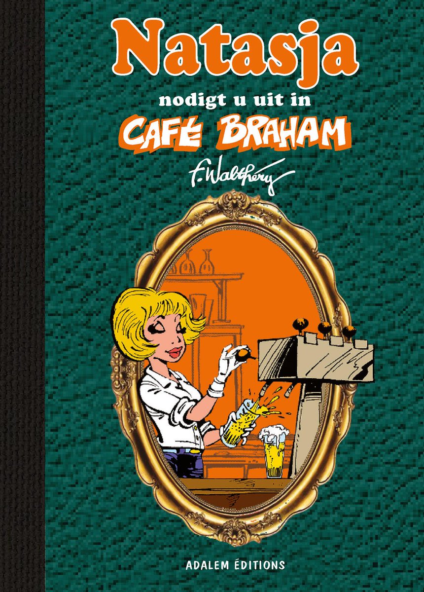 stripland_BENL's tweet photo. #Natasja - Eindelijk Alleen! + Natasja nodigt u uit in Café #Braham zijn verschenen, twee nieuwe art-boeken met werk van #FrançoisWalthéry. Beperkte oplage op 150 exemplaren met genummerde ex-libris. https://t.co/or9RMGgkPb