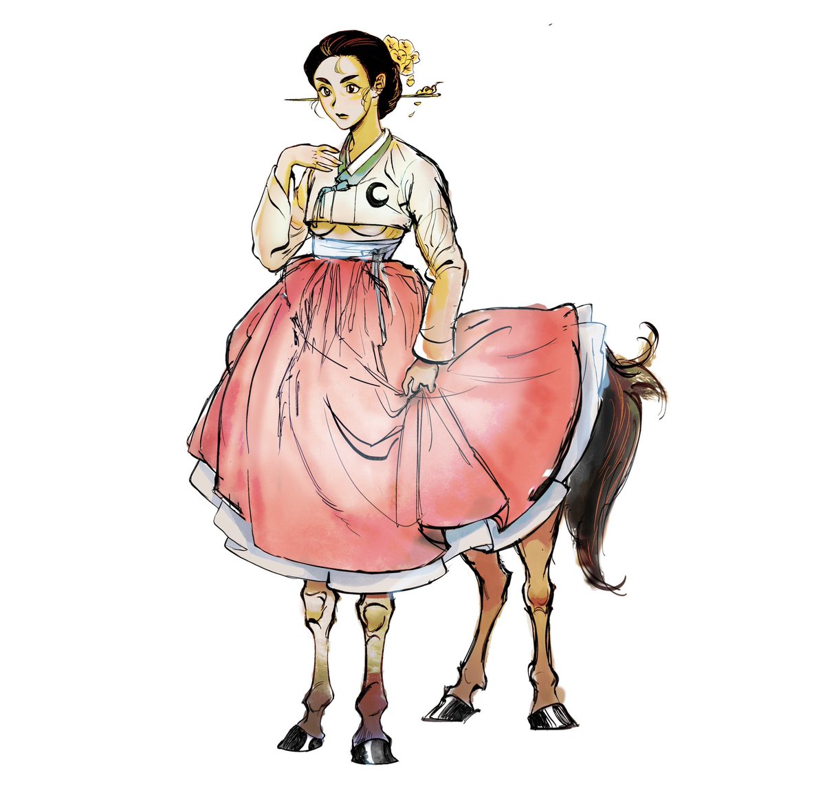 Hanbok sagitta
#hanbok #OC