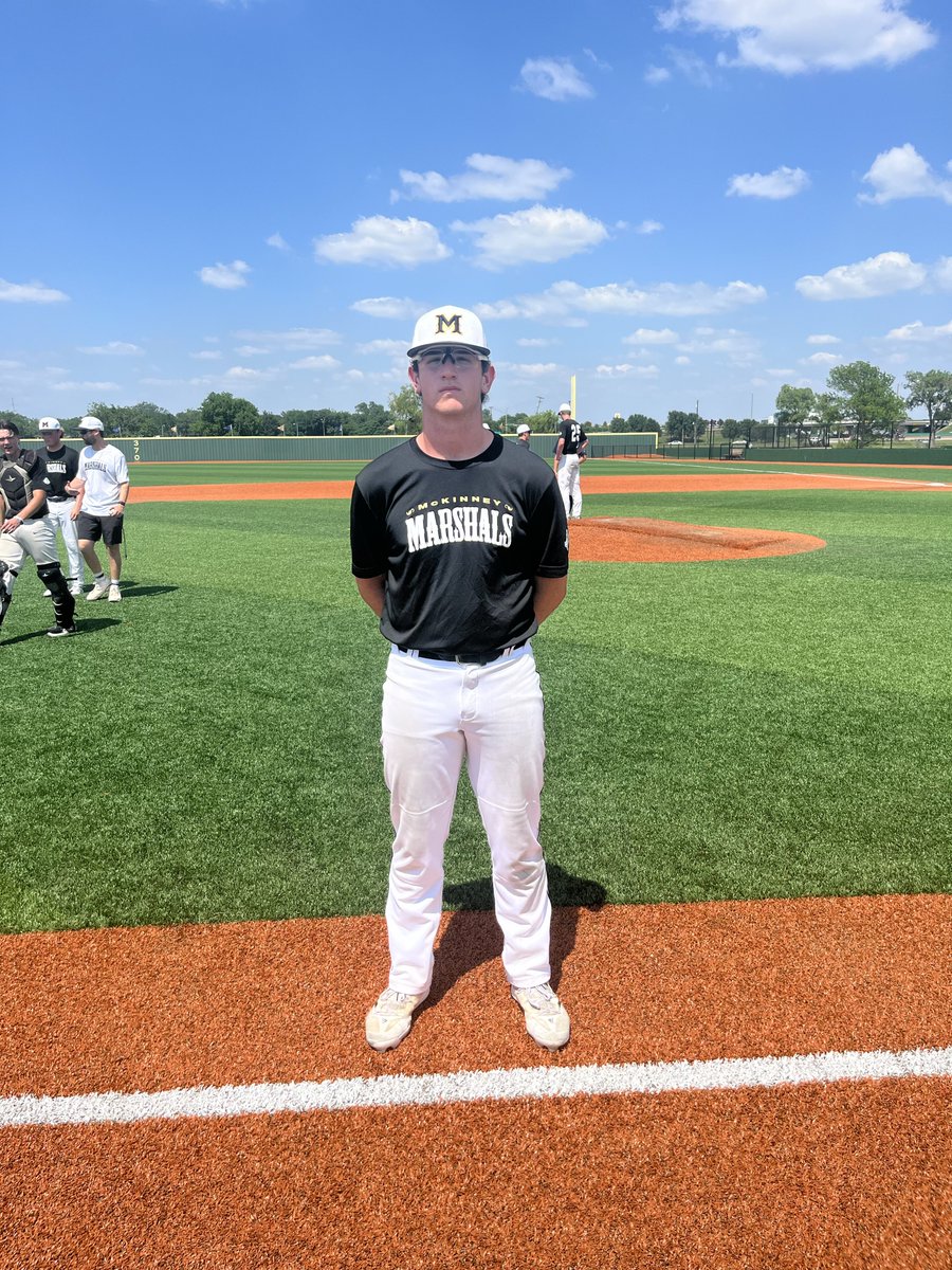 ✭Five Tool Texas✭ (@fivetooltexas) on Twitter photo #NorthTexasSS F: <a href="/McK_Marshals/">McKinney Marshals</a> 17U Black 8, Dallas Tigers 6
PoG: <a href="/cooperdilly/">Cooper Dillingham</a> 3-4, 2B, RBI #NorthTexasSS F: <a href="/McK_Marshals/">McKinney Marshals</a> 17U Black 8, Dallas Tigers 6
PoG: <a href="/cooperdilly/">Cooper Dillingham</a> 3-4, 2B, RBI