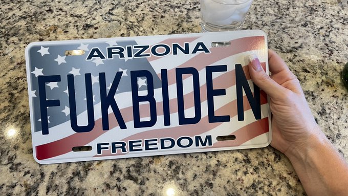 Just got my new plates! https://t.co/Fo13NB62Ug