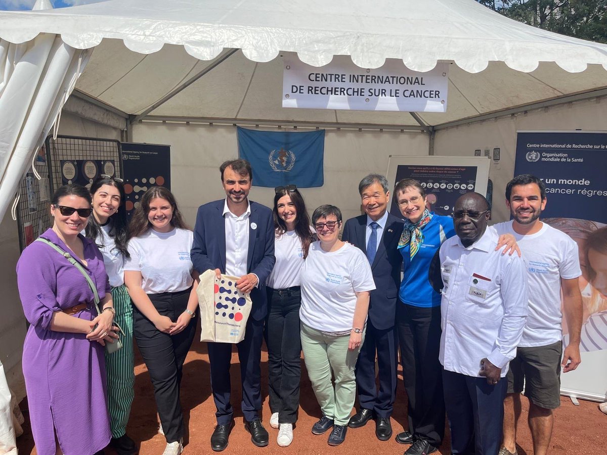 IARC (@iarcwho) on Twitter photo We are participating in the #FêtesConsulaires!
Visit our stand to test your knowledge on #CancerPrevention & receive a special gift!
Tomorrow, the village is open from 12pm-7pm on Place Bellecour, Lyon.
Find us between Peru & Lithuania🙂 @VilledeLyon <a href="/CorpsLyon/">Corps Consulaire de Lyon</a> @GregoryDoucet" We are participating in the #FêtesConsulaires!
Visit our stand to test your knowledge on #CancerPrevention & receive a special gift!
Tomorrow, the village is open from 12pm-7pm on Place Bellecour, Lyon.
Find us between Peru & Lithuania🙂 @VilledeLyon <a href="/CorpsLyon/">Corps Consulaire de Lyon</a> @GregoryDoucet"