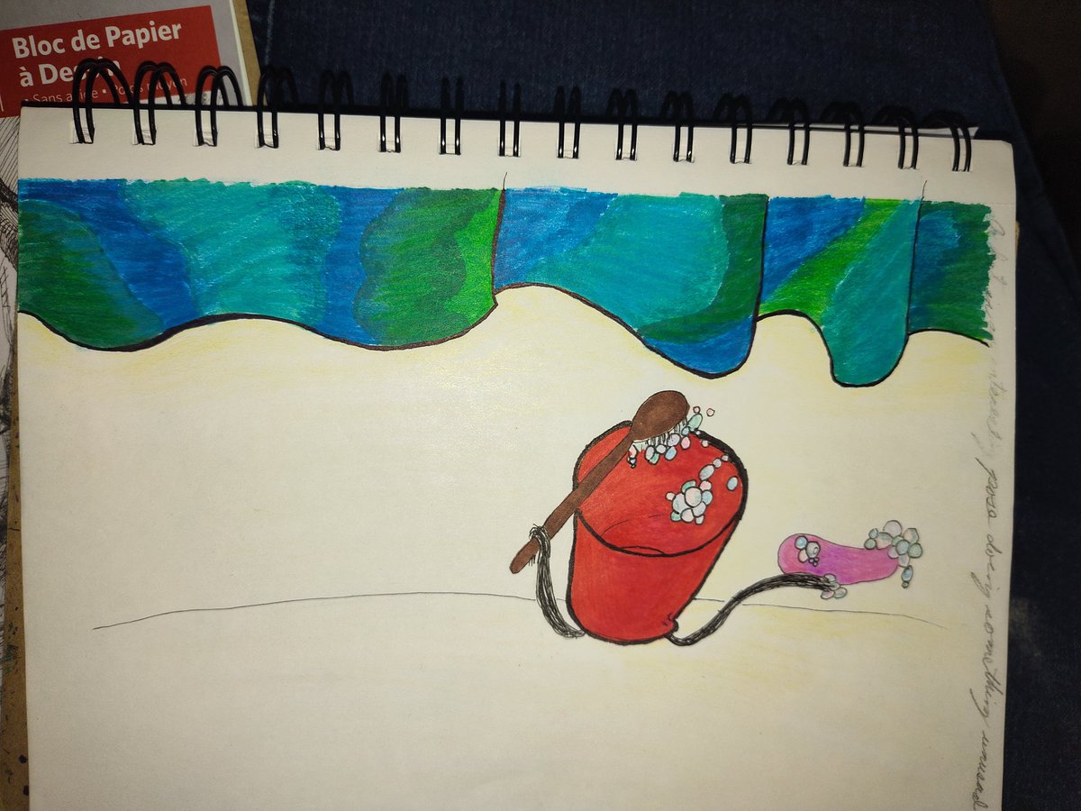JoArtDiary's tweet photo. Trying get back into sketching.  I have to pull back to 1 a week.  Bucket unusual pose doing something unusual.
My work at https://t.co/GTgzMO0Kea
#artjournal #artoftheday #artforhome #artforsaleonline #artistic #artdaily #artforlife #artforsale #sketchbook #sketch #sketchdaily https://t.co/3YpiRYTK5u