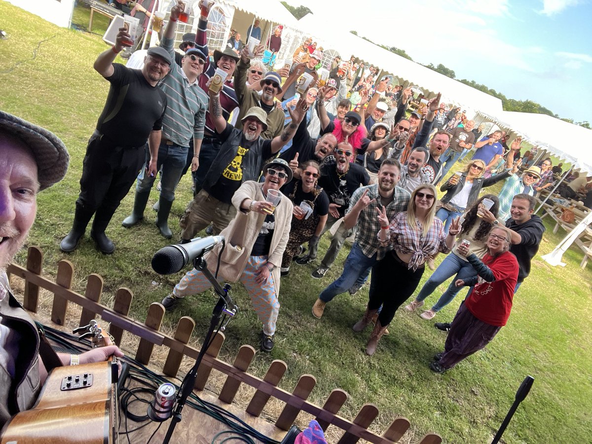 Big up Glastengore, the New Forest &amp; the <a href="/fuelledbycider/">Fuelled By Cider</a> family. Thanks fer all the love fer my #AgriculturalHipHop. 
Hopefully see you all again soon
