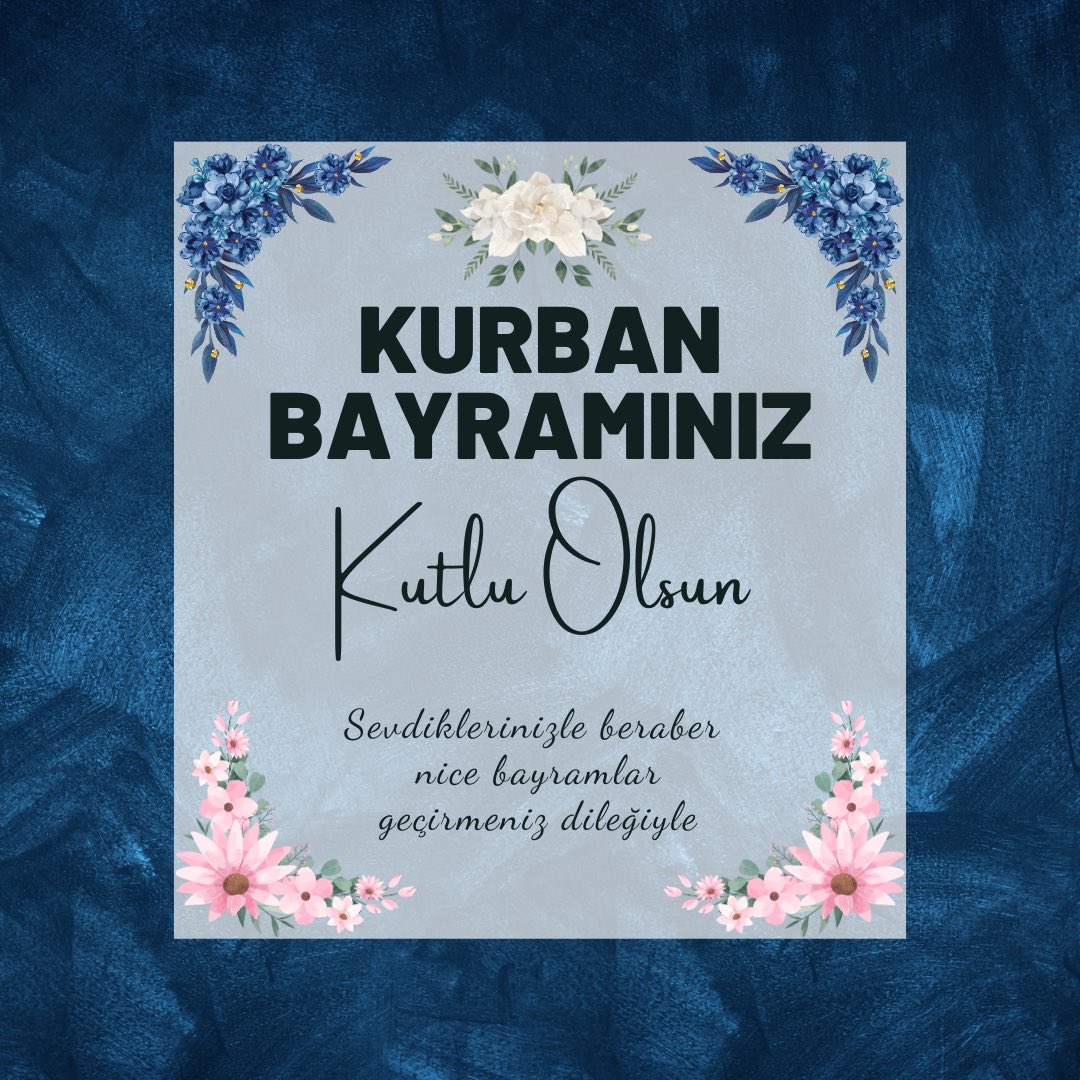 USAT olarak sevdiklerinizle beraber derin mavili, huzurlu ve sağlıklı nice bayramlar dileriz 🥰  
Kurban Bayramınız Kutlu Olsun 💙