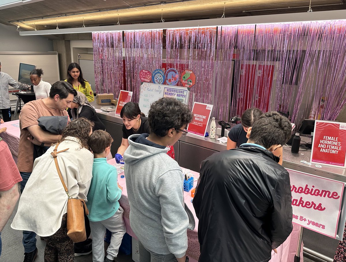 Sherrianne Ng (@sherrianneng) on Twitter photo Thank you to all who visited our “SheBlooms: Supporting Female Health” stand <a href="/ExRdFestival/">Great Exhibition Road Festival</a> to learn about the Vaginal Microbiome 🌸
We had SO much fun sharing our research through activities from microbiome making to trivia and memory match games.
We’ll be back tomorrow! 😊 Thank you to all who visited our “SheBlooms: Supporting Female Health” stand <a href="/ExRdFestival/">Great Exhibition Road Festival</a> to learn about the Vaginal Microbiome 🌸
We had SO much fun sharing our research through activities from microbiome making to trivia and memory match games.
We’ll be back tomorrow! 😊