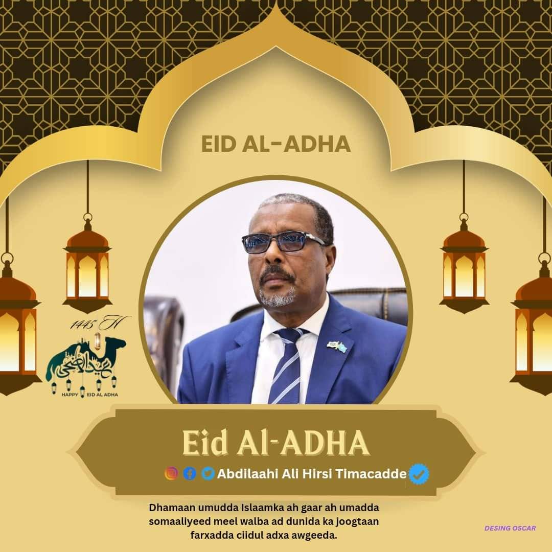 Sen. Abdullahi Ali Hersi Timacadde tweet media