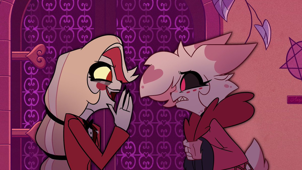 Rewatched HH and wanted to try something with my recent Doe Angel AU

#DoeAngelDust #HAZBINHOTEL #radiodust #hazbinhotelangeldust #AngelDust