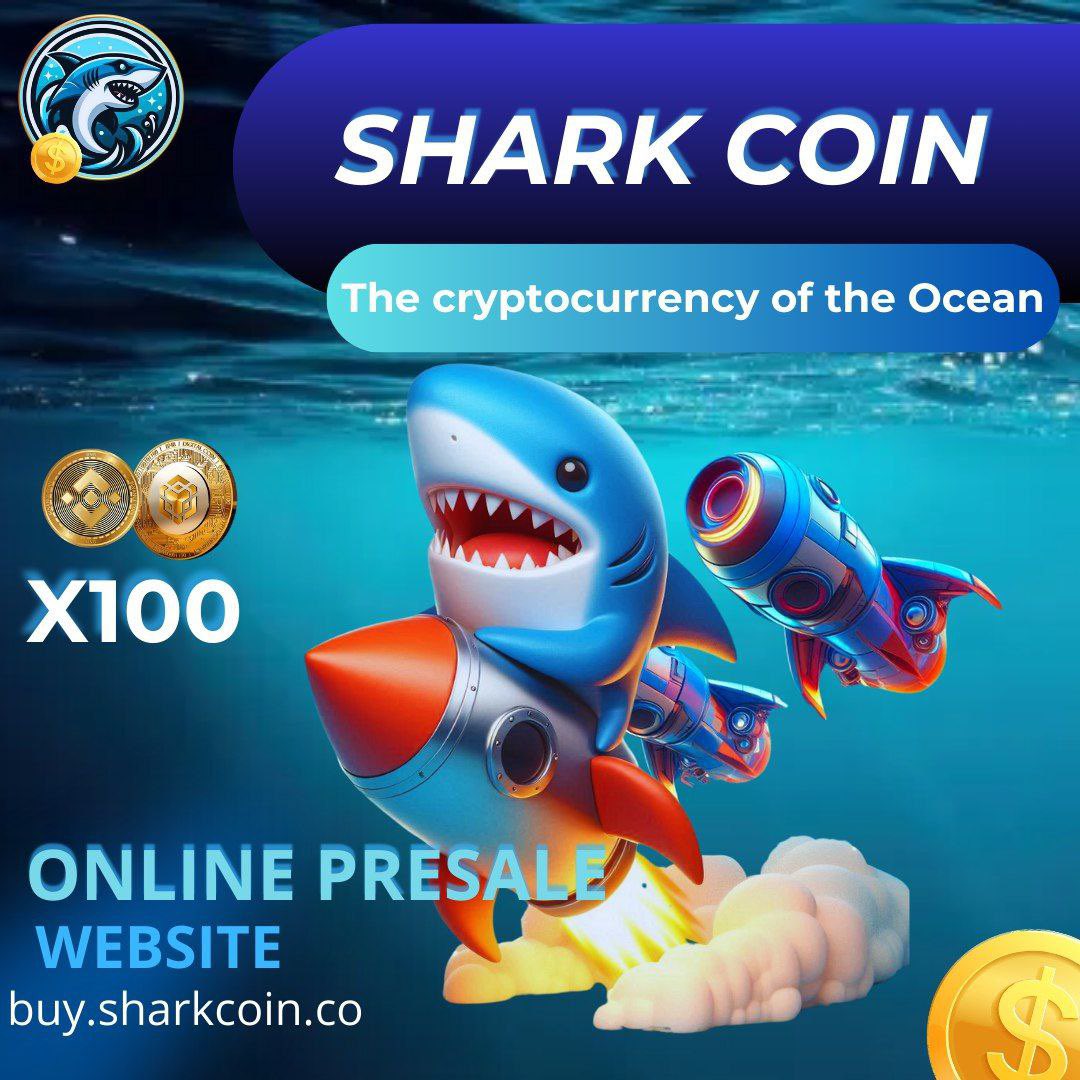 UniqueOneAMA's tweet photo. $SharkCoin is launching its private presale, starting today, June 15th at 21:00hrs (UTC) and ending on July 5th at 21:00hrs (UTC). ⏳

You can purchase your SharkCoins (SCN) on their official buying website: https://t.co/CyKLiRkjpF 🦈🔝

 ✅: https://t.co/llMbDaDZrm https://t.co/Uqj60TkEs3