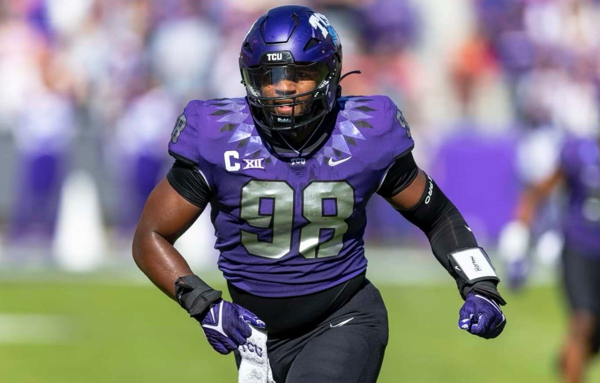 RedmondKD's tweet photo. #AGTG After a great camp and conversation with @_CoachJmac and @CoachSonnyDykes, I am blessed to receive an offer from @TCUFootball!!!! @MikeRoach247 @twftraining @Jason_Howell @BenjaminGolan @UncleFraz @BE_SicEm365 @DarrlMinor @Perroni247 @AndrewHatts @PrepRedzoneTX @recruitLD https://t.co/u8d7kaR7zI