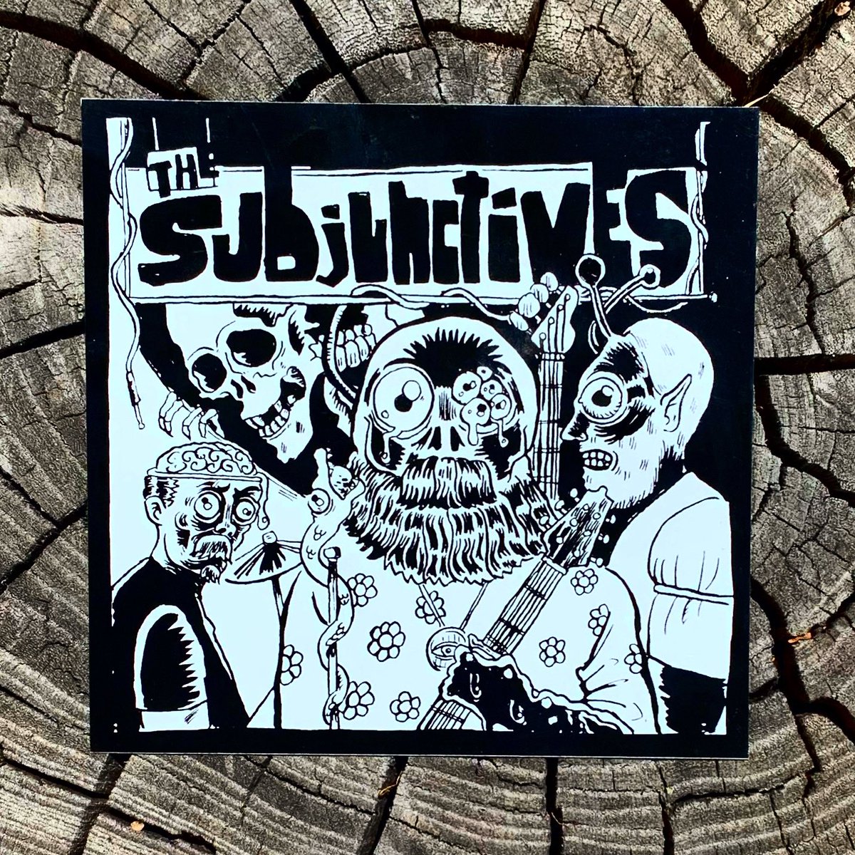 stickerguy's tweet photo. Sticker of the Day! SUBJUNCTIVES - CREATURES! 4.25” x 4.25” Square/Rectangle Cut! Black Ink on White Vinyl! Screenprinted!
#stickeroftheday #stickinittothemansince93 #stickerguy #screenprinted #renonevada #sticker #vinyl #subjunctives #washington https://t.co/vNJJO2SFVW