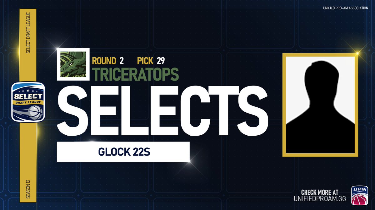 SIBA G League (@sibagleague) on Twitter photo With the thirteenth pick of the second round of the Select Draft League Season 12 Draft, the <a href="/SelectTricera/">Select Triceratops</a> choose... With the thirteenth pick of the second round of the Select Draft League Season 12 Draft, the <a href="/SelectTricera/">Select Triceratops</a> choose...