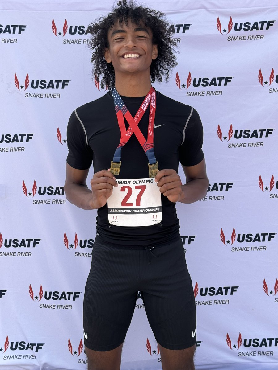 First meet of the summer. First time running the 400MH and ran a 59, and got first. As well as first in the 110MH.