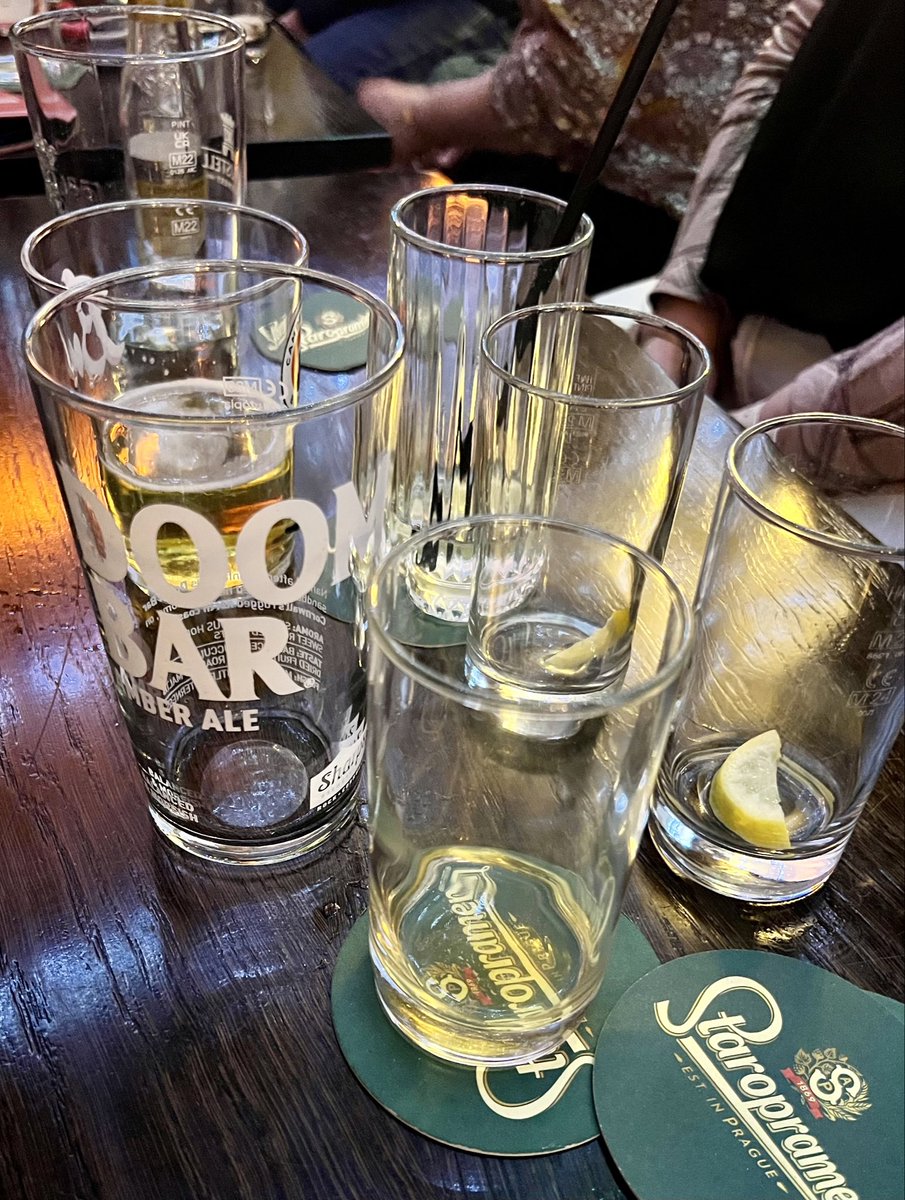 <a href="/jk_rowling/">J.K. Rowling</a> We have drunk all this (and more) in the Duke of York and we *still* can’t agree on what might happen (or even what we want to happen) in #thehallmarkedman… Give us a crumb, please! #StrikeTour24