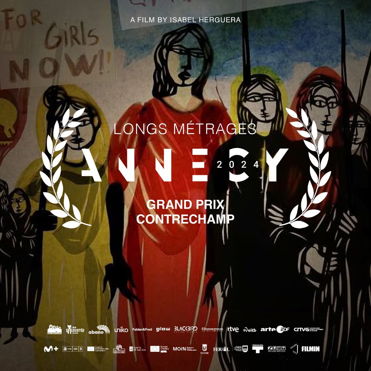 ICAA (@cineicaa) on Twitter photo "El sueño de la Sultana" de Isabel Herguera, gana el GRAN PRIX CONTRECHAMP el <a href="/annecyfestival/">Annecy Festival</a> 2024.
¡¡¡Felicidades a todo el equipo que ha hecho este sueño posible!!!
#escineespañol #quedatealoscreditos #grandprixcontrechamp "El sueño de la Sultana" de Isabel Herguera, gana el GRAN PRIX CONTRECHAMP el <a href="/annecyfestival/">Annecy Festival</a> 2024.
¡¡¡Felicidades a todo el equipo que ha hecho este sueño posible!!!
#escineespañol #quedatealoscreditos #grandprixcontrechamp