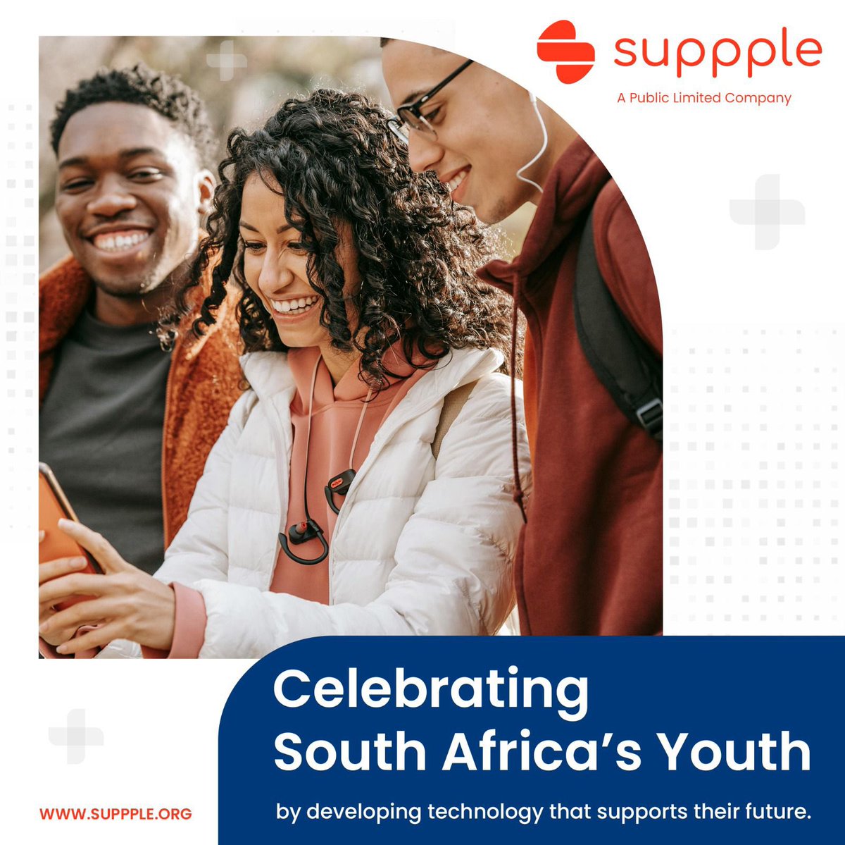 eldridjordaan's tweet photo. Happy Youth Day! #Suppple #Tech4Good https://t.co/buZ9sLvAT7