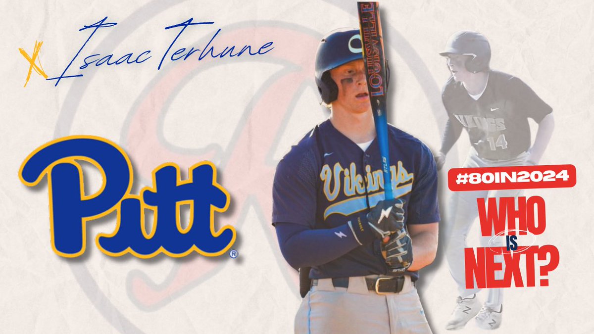 RichmondBraves's tweet photo. LETS GOOOO!!!

We are excited to celebrate with 2024 Isaac Terhune (@CapeBase) as he commits to @Pitt_BASE ‼️

The Panthers are getting a hard working, physical, academic, high character leader who just kept getting better and better!

#80 in 2024 is a special one! #80in2024 https://t.co/BEWF1hzt9X