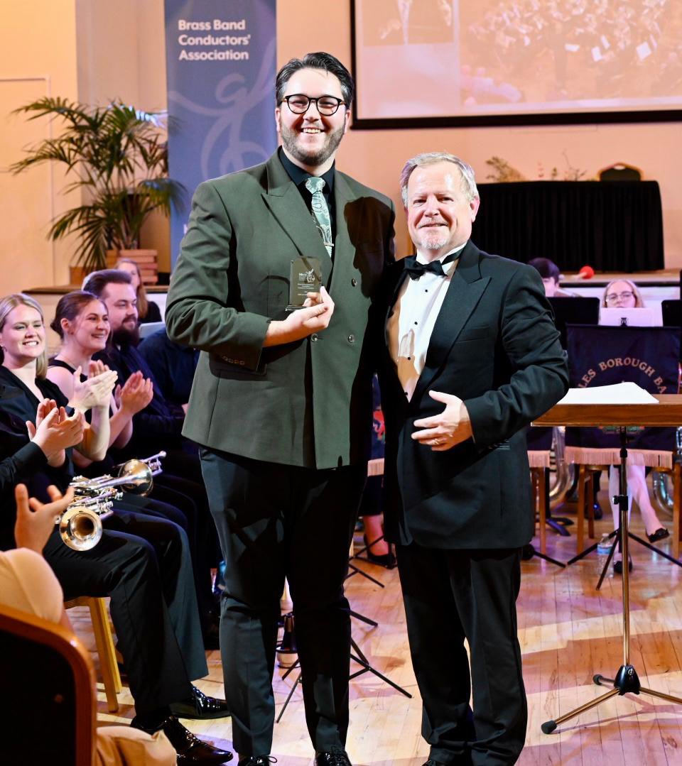 The results are in and the award for the highest placed UK entrant goes to Gary Perrin! Congratulations! #BBCA #Maestro #ConductorsLeadFromTheFront #ConductingComp2024 #Yamaha