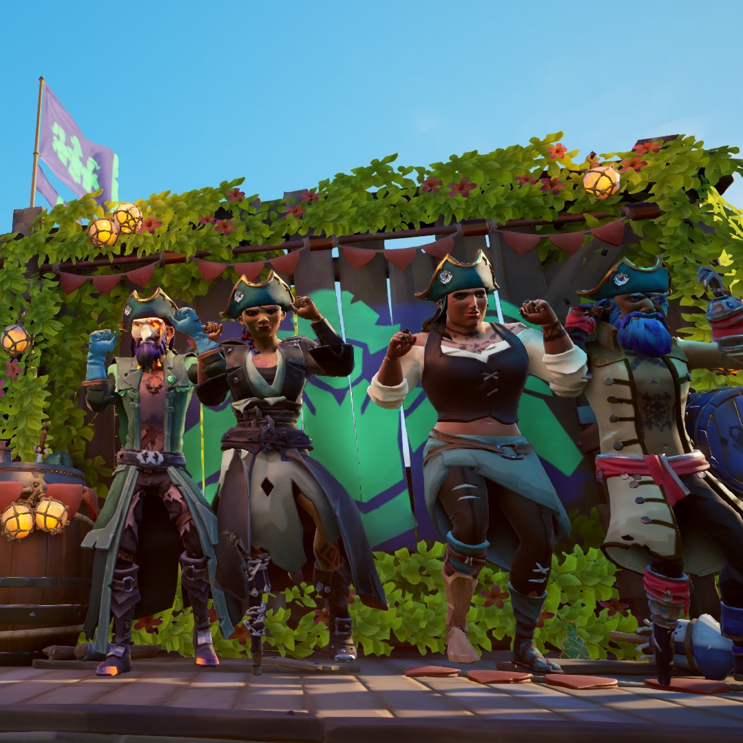 MrFawlout's tweet photo. Blue hat club
#seaofthieves #bemorepirate #sotcommunityweekend @SeaOfThieves https://t.co/vpYt4QmkoW