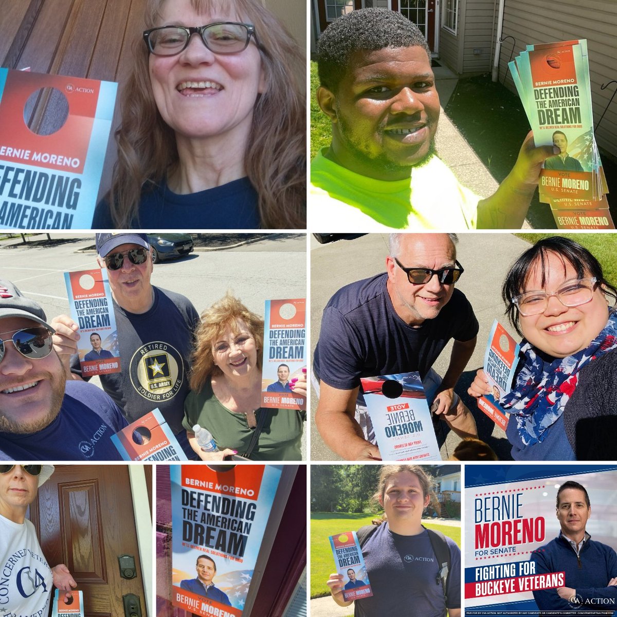 It was a great day in #SummitCounty #Ohio rallying support for <a href="/CVA_Action/">CVA Action</a> endorsed candidate <a href="/berniemoreno/">Bernie Moreno</a>! 🇺🇸 He's the champion #veterans need, the leader our economy deserves, and the visionary to unleash American energy. 𝙑𝙤𝙩𝙚 𝘽𝙚𝙧𝙣𝙞𝙚 𝙈𝙤𝙧𝙚𝙣𝙤! 💪🗳️ #BernieMoreno