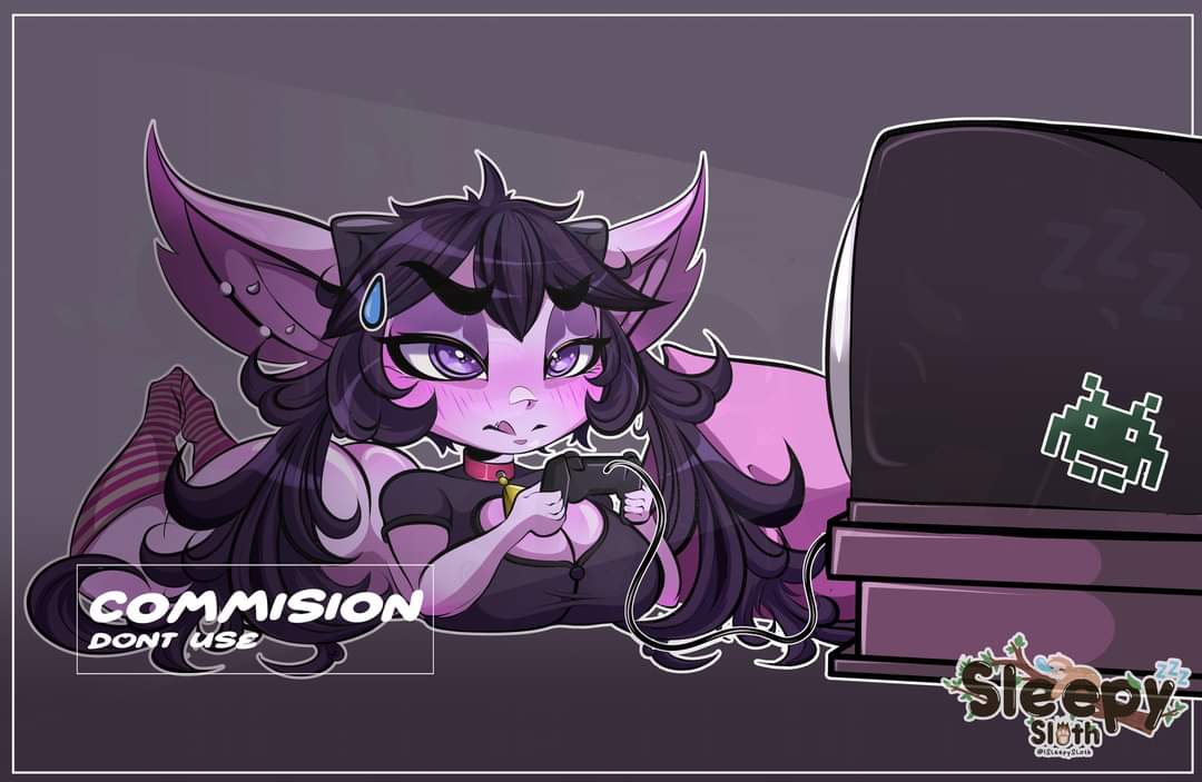 ISleepySloth's tweet photo. Finished! 🎮💜💜 https://t.co/CmPdBAQ4HB