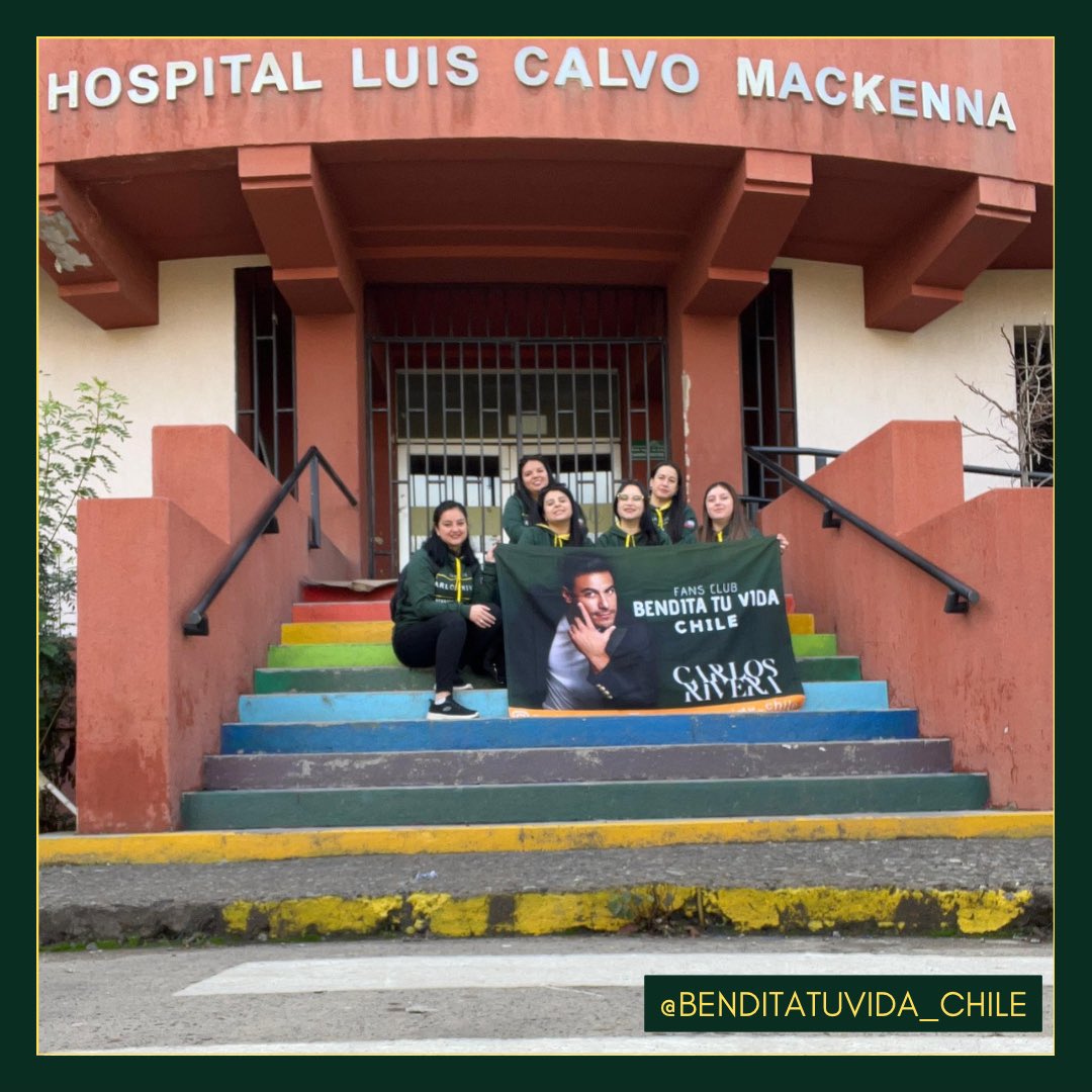 BenditatuvidaCh's tweet photo. Hoy, nuestra familia Riverista entregó tapitas en el Hospital Luis Calvo Mackenna para apoyar a los niños con cáncer. Agradecemos a quienes nos ayudan a recolectarlas y a las @DamasdeCafe por organizar esta noble causa

@_CarlosRivera 💚 https://t.co/WE6mZ6uBGb