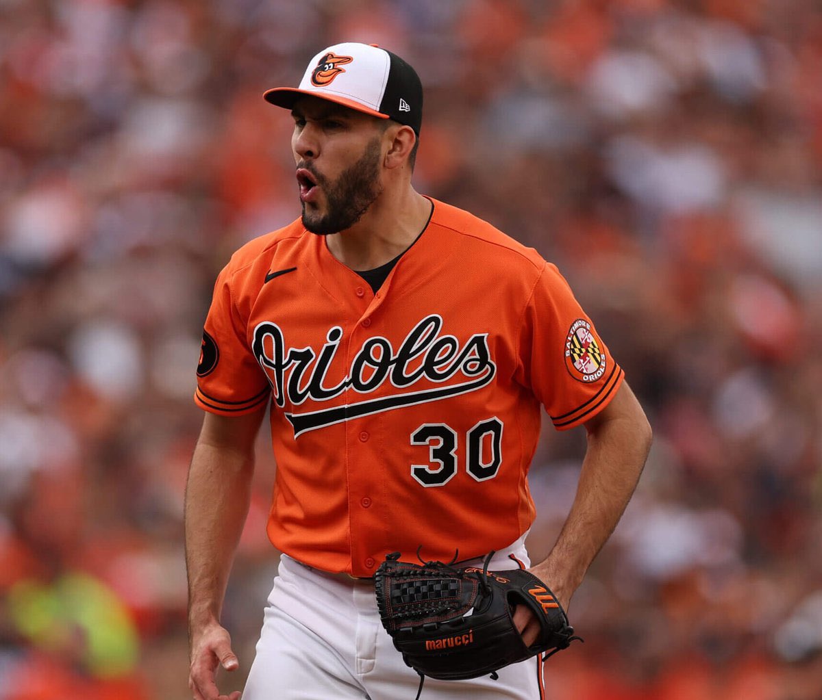 Grayson Rodriguez today vs Philly:

7.0 IP
2 ER
7 H
1 BB

GRAYSON ABSOLUTELY BATTLED.