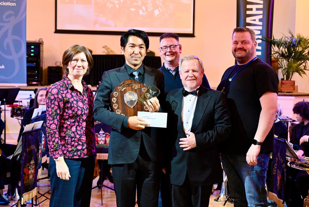 And in first place, our BBCA conducting champion of 2024, So Matsukawa! Congratulations! #BBCA #Maestro #ConductorsLeadFromTheFront #ConductingComp2024 #Yamaha