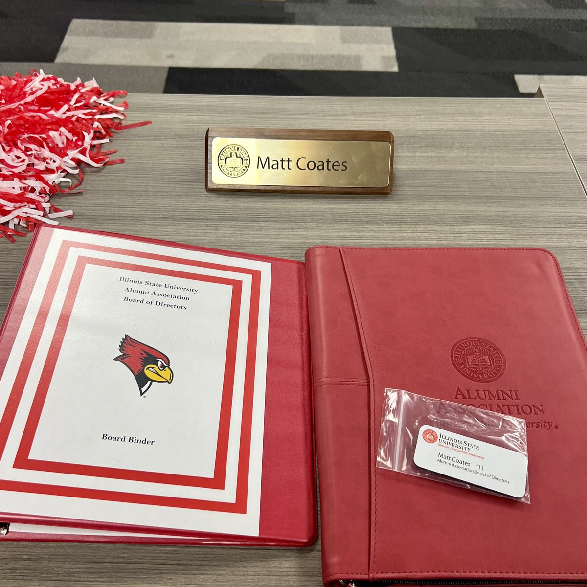 MattCoates4's tweet photo. This morning I had the honor and privilege in joining the Illinois State University Alumni Association Board of Directors! ✍️🙏🏽

I couldn’t be more excited to collaborate with my fellow board members to continue our efforts towards increasing alumni engagement! 📋✅👍🏽 https://t.co/vABu2uiOGr