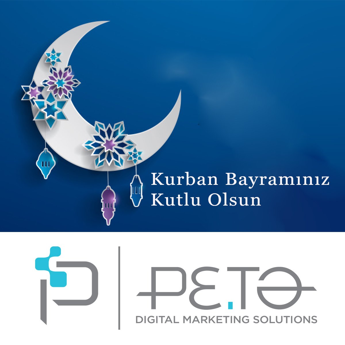 Kurban Bayramı'mız mübarek olsun ❤️ 🎈 🎊
🌍 petadijital.com 
📞 0 212 909 9 782
#KurbanBayramı  #petadijital #DigitalMarketingStrategy #marketingagency #dijitalpazarlama #socialmediamarketing #digitaladvertising #dijitalreklam #webtasarım