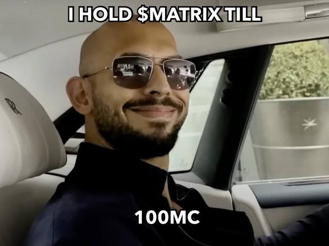 TheAlt01's tweet image. The $MATRIX community has got it covered! TopGs only. 

$TATE $TOPG $DADDY

@7xQbj5mPXopEbqUpxpZ2kgUrVz5NAxXy4taiwokbpump

@MatrixCTOSOL
