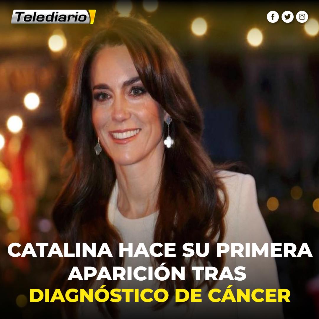 TelediarioGT's tweet image. 🔴EN DESFILE | Sonriente en una carroza, la princesa #Catalina hizo este sábado en Londres su primera aparición ➡ bit.ly/3VFSD3U