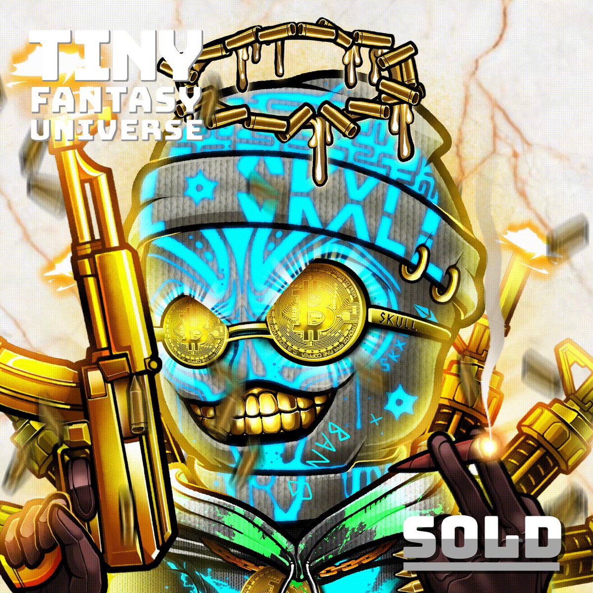 jirayupoom's tweet photo. TINY FANTASY l Collectible Sold 🙏👀
Owner : @Nft_market101
💀🪙TINY FANTASY#349l 2nd Skxll Crew 🔥💀
Thank for your all support 🙏🙏
#tinyfantasynft #ThaiNFT #NFT #NFTCommunity #nftcolletor #Cryptocom #cryptocomnft #CRO #crofam #Cronos https://t.co/3YqYrtO5WD