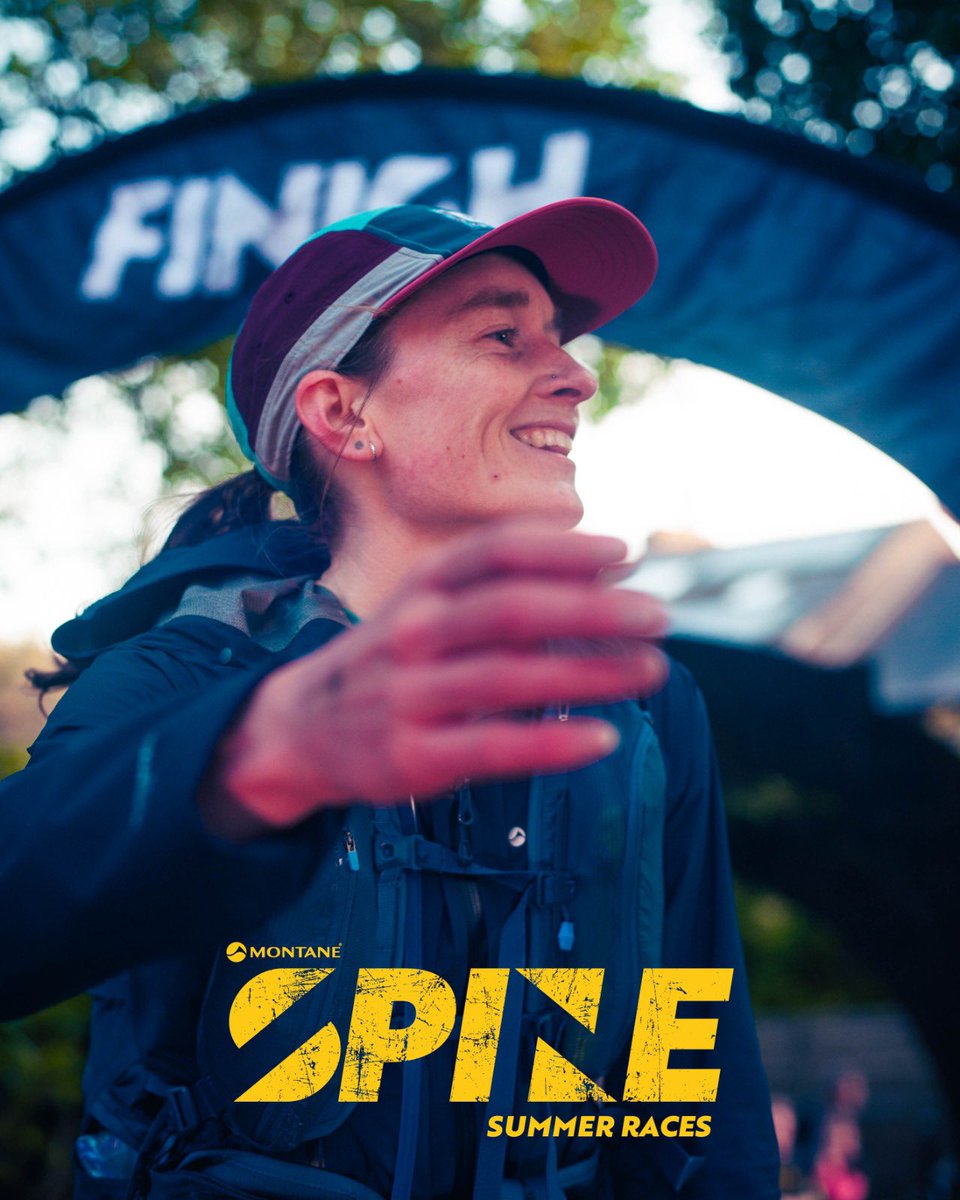 TheSpineRace's tweet photo. Molly Browne has won the Montane Summer Spine Sprint 2024 and set a new Course Record!

She was 4th overall, arriving just a minute behind Paul Johnstone and Liam Hinshelwood, who took joint 2nd.
Amazingly this was Molly’s first ultra!

Congratulations from the Montane #SpineRace https://t.co/VaBE854WFp