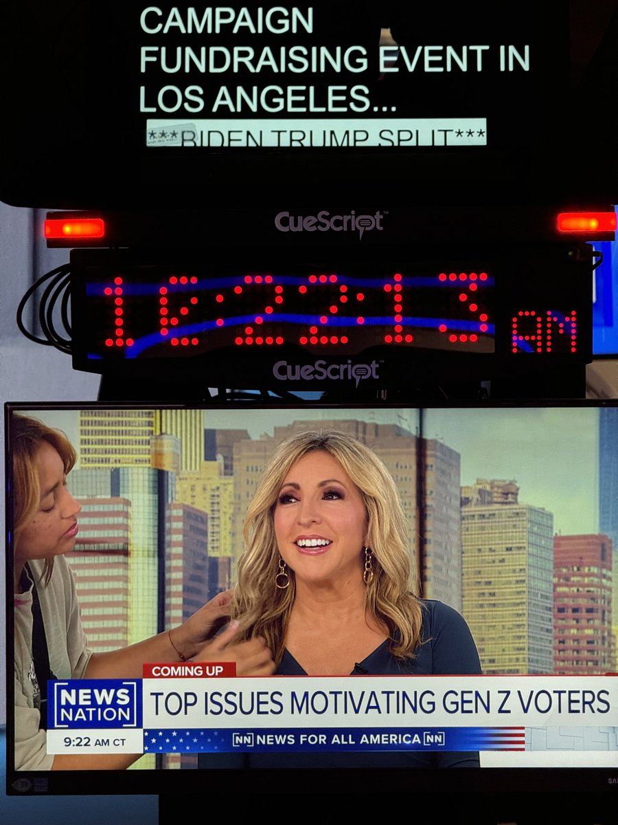 I get by with a little help from my (HMU) friends … thanks to all who helped to produce a fantastic show today and to all who watched us on <a href="/NewsNation/">NewsNation</a> where we had breaking news on #RachelMorin case, reporting from Texas with <a href="/StephNewsNation/">Stephanie Haines</a>, an inside look at the world of