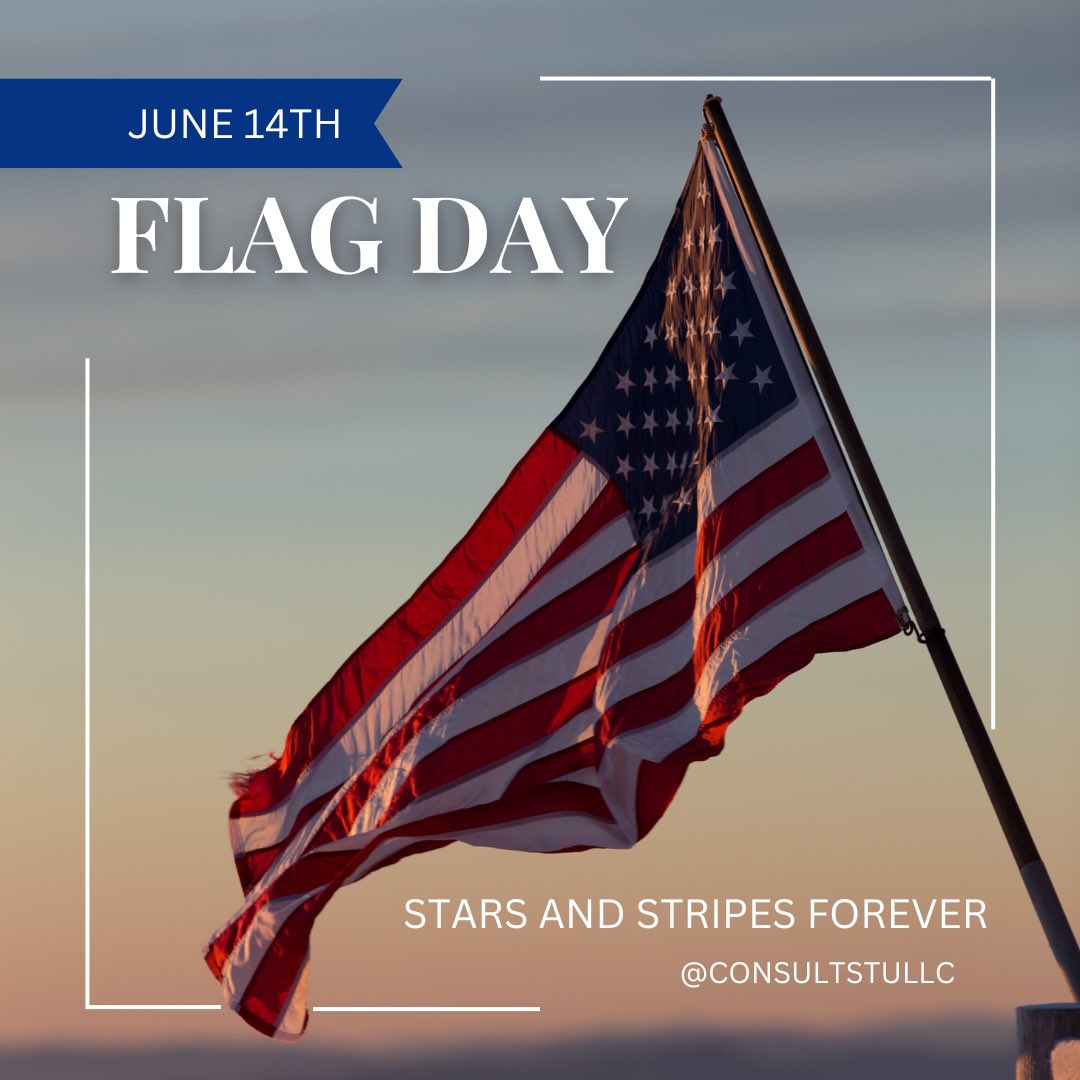stucharlson's tweet photo. The American flag was adopted in 1777, and national flag day signed into law by President Truman in 1949. #flagday https://t.co/74QuGS7U0O