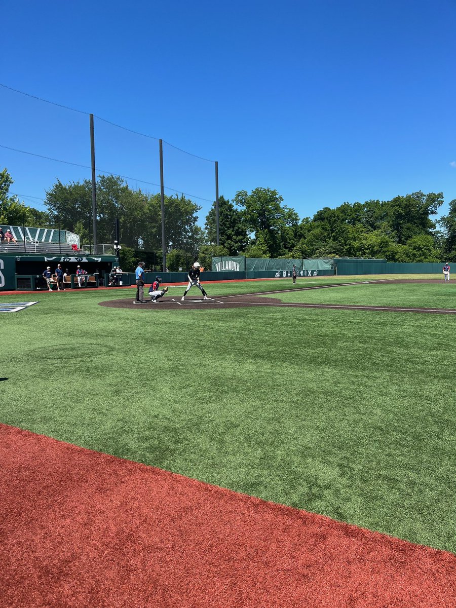 BaseballUPA's tweet photo. 16U Karabin takes both games to start Pennsylvania Showcase Championship at Villanova with 12-1 win over Monmouth Liberty and 3-2 win against Primetime Aces. 

In game 1 Connor Healey threw a complete game. At the plate, Reese Zalewski tallied 5 RBI and Mason Stets went 2-2 with a walk and 2 RBI. 

In game 2 Alden Felker’s 7th inning go-ahead double secured the victory to back 6 strong innings from Braydin Miller. Thomas Kiersted locked up the save. Jake Reese rallied the offense going 2-3 with 2 RBI. #local570 #teambaseball #UFAM