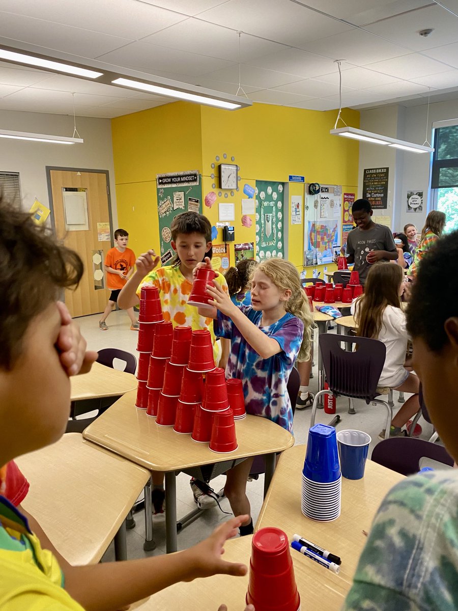 Team 8: Fun and Games 😅 #BeWES ⁦@MilfordSchools⁩ ⁦<a href="/PTO_Woodland/">Woodland PTO</a>⁩ 🙌💚