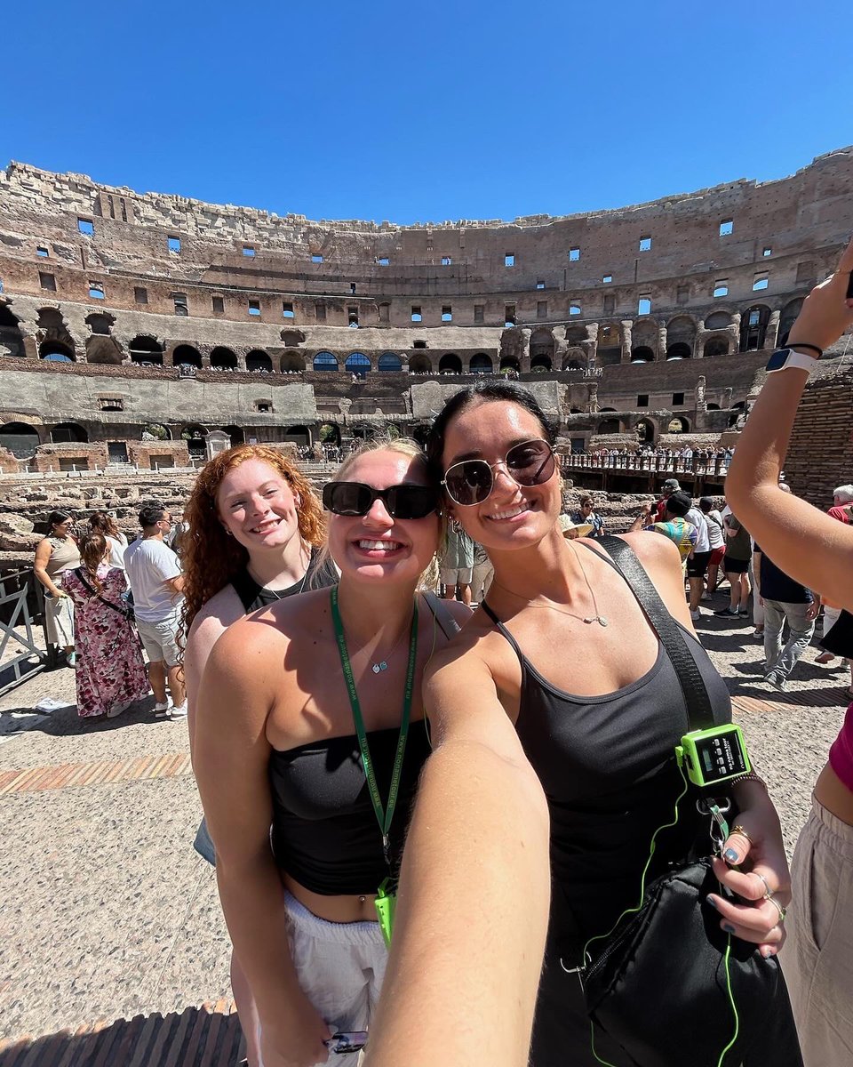 Last day in Rome, explored the Coliseum! Headed out to Montecatini after! See you tomorrow Florence!