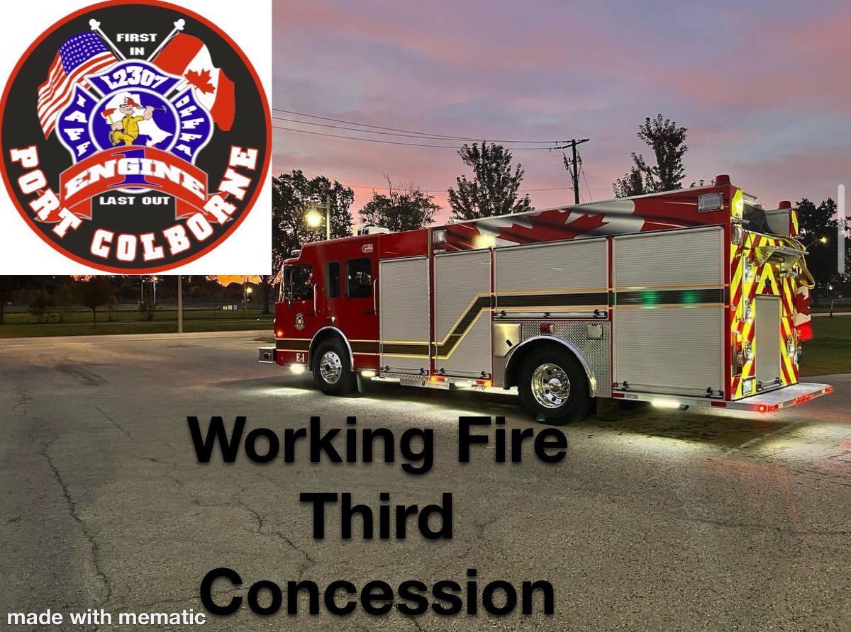 PCPFFA_L2307's tweet image. Last night at 21:47 PCPFFA #Engine1 was dispatched to a working garage fire.  Platoon C made quick work of this fire before the second engine arrived on scene. No injuries or extension. #responsetimesmatter @PortColborne @IAFFofficial @opffa @DaveJTheTrib #careerfirefighters
