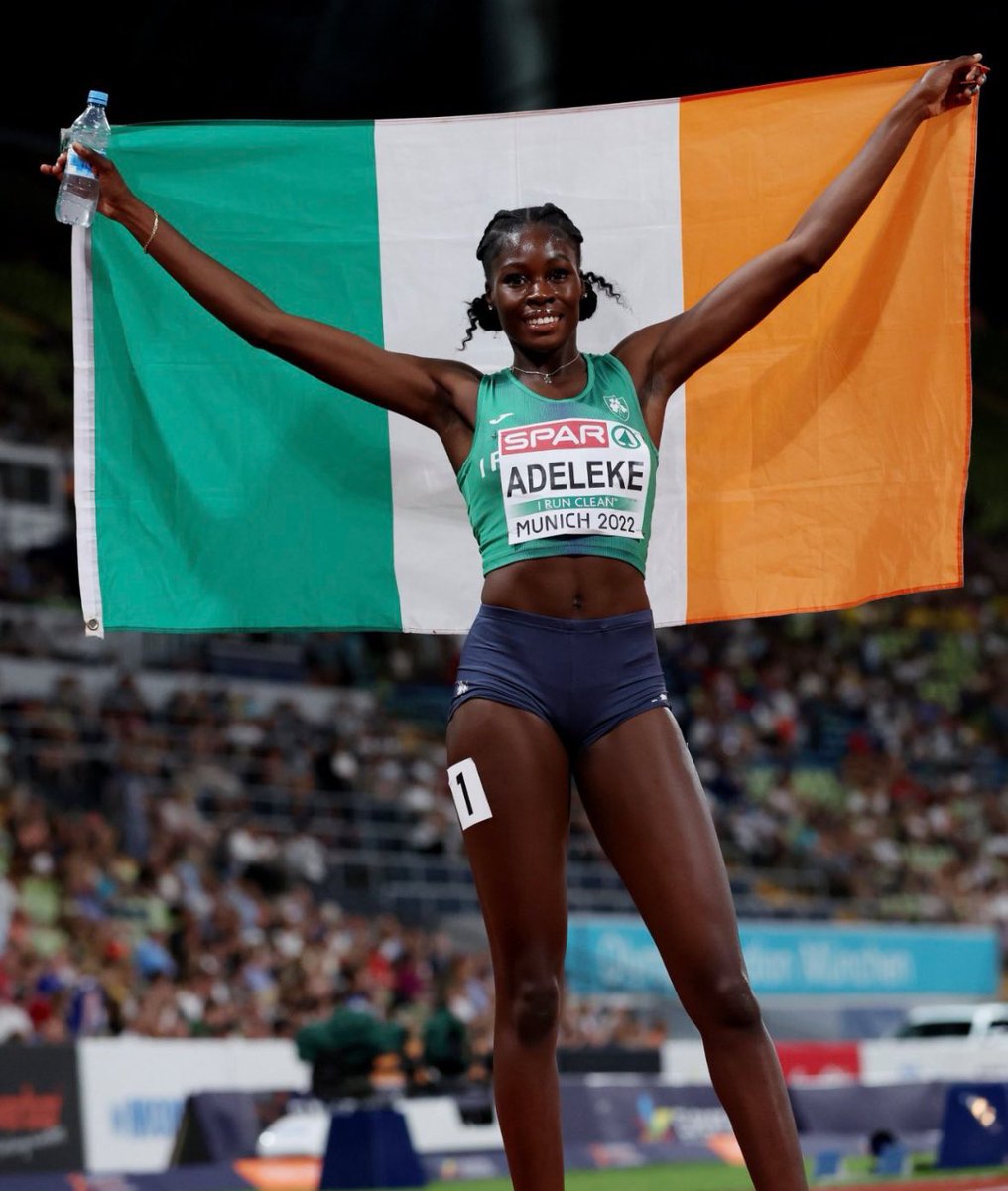 Rhasidat Adeleke’s achievements are all her own.
Pride is hers to claim.
I am, though, awed by her talent, and I delight in the success of an inspirational Irishwoman whose best years are yet to come.
The nation is behind her.
As are most of her rivals. 😉