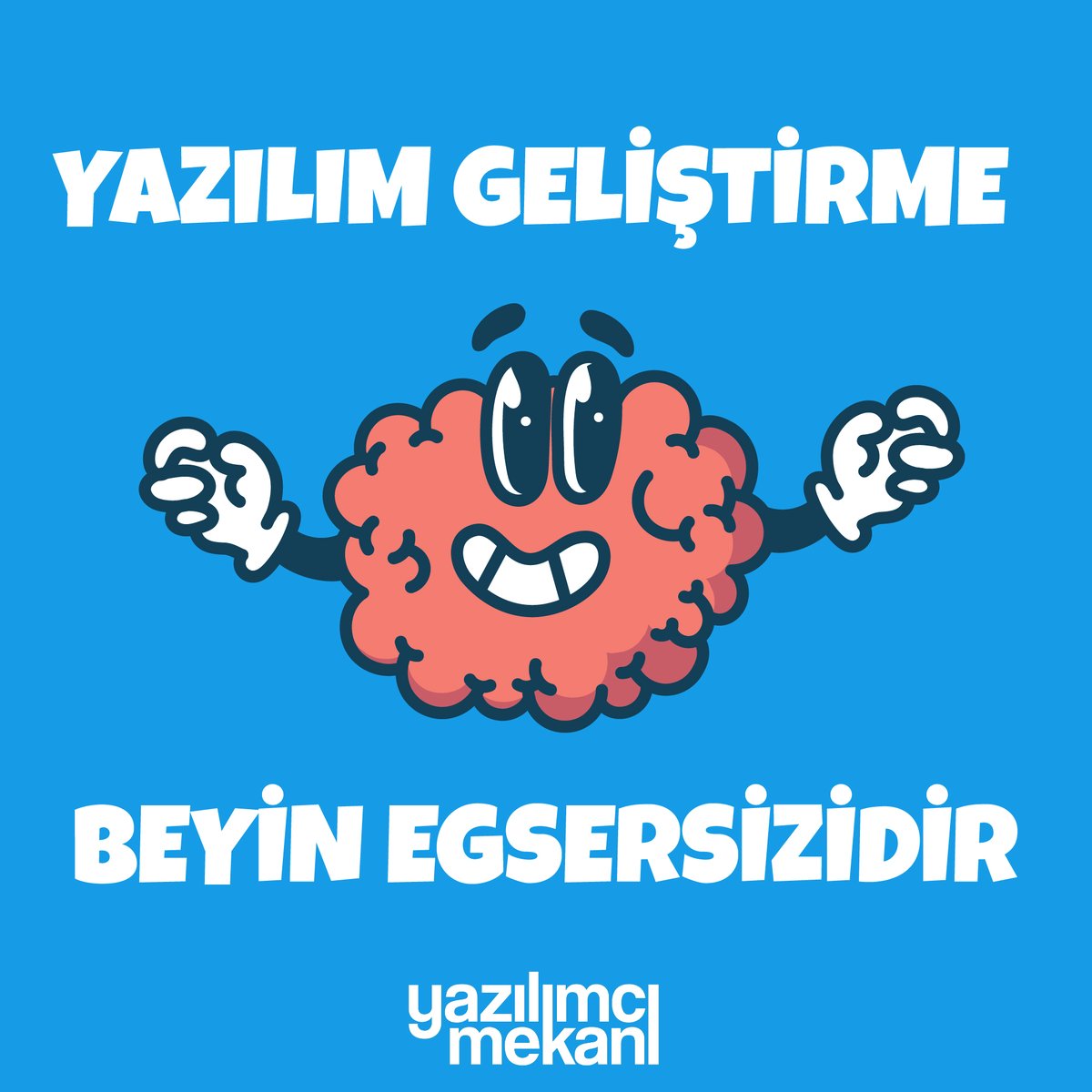 Yazılım geliştirme, beyin egzersizidir 🧠

#yazılım #kodlama #programlama #developer #coder #algoritma #software #teknoloji #web #website #development #egsersiz #yazılımgeliştirme