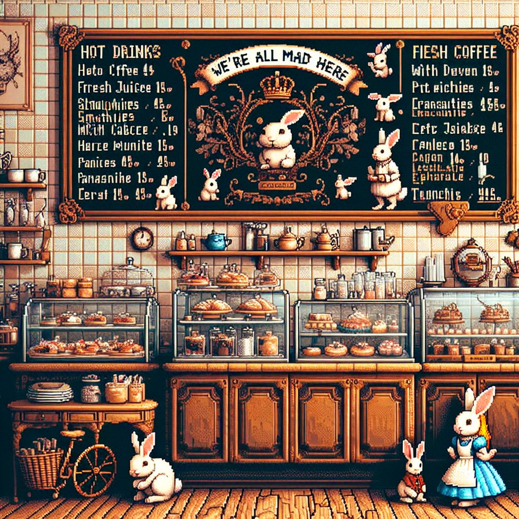 DiamondDuggal's tweet photo. What a coincidence finding the Rabbithole Cafe here in London!  Of course I had to take some Magic Camera pics with my @rabbit_hmi r1 ! ❤️📸 https://t.co/DlZzgZXiQZ