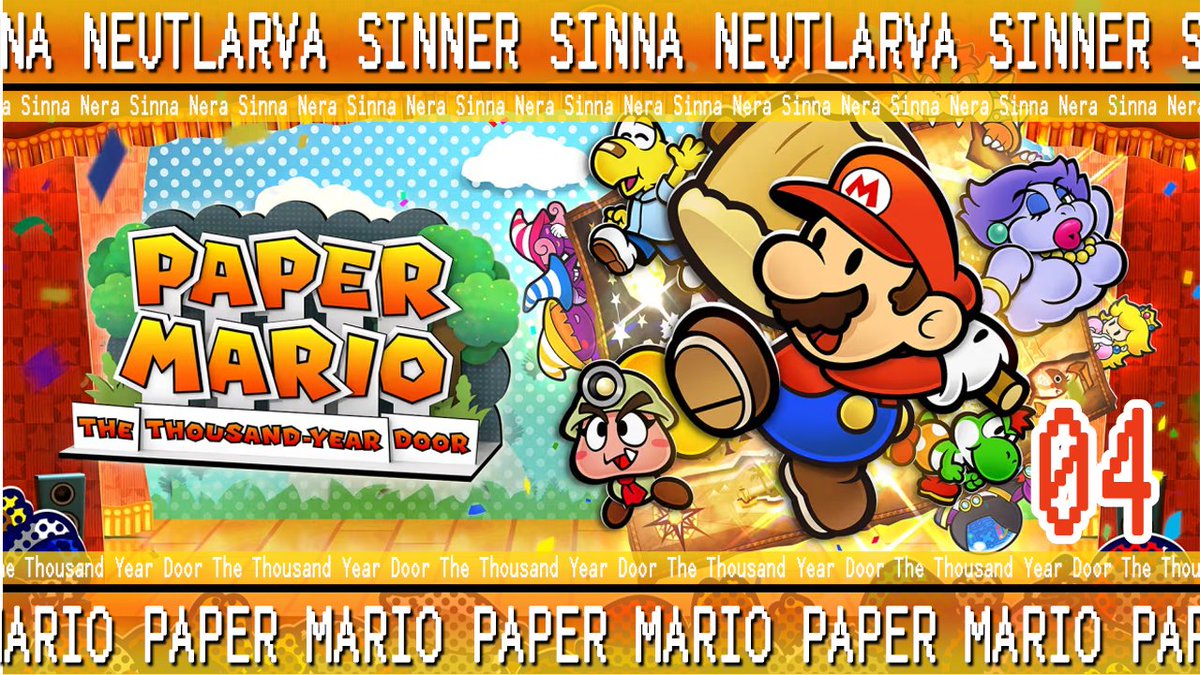 sinna_sinner's tweet photo. Today we continue our search for the Crystal Stars while Moonlighting as the Great Gonazles. Hopefully I don't get my ass kicked this time, come on in and say hi!

https://t.co/48GjUXiXqw
https://t.co/IQROPDxkKh 

#paper_mario #thethousandyeardoor #switch #sinna #youtube #twitch https://t.co/Oge2zqQmJn