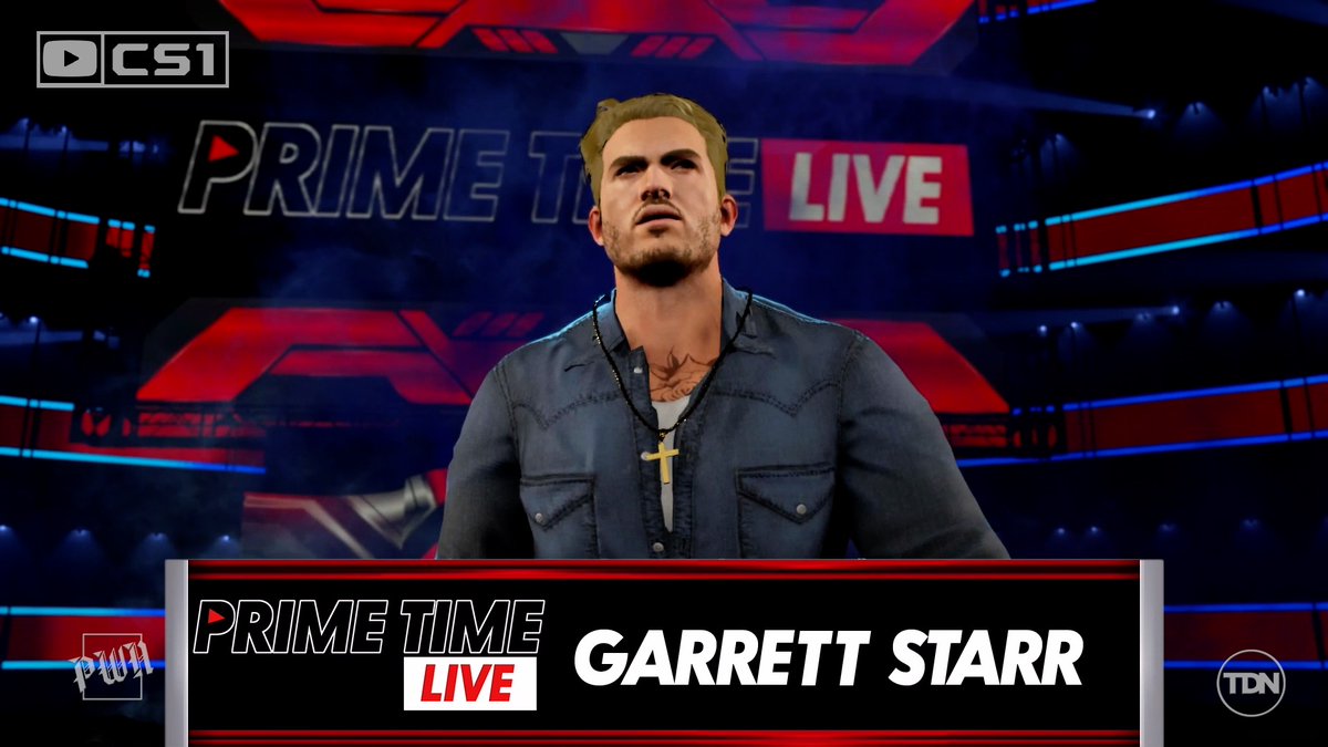 PWN_CAW's tweet photo. Announcing their entry into the Aces High Casino Royale Rumble! it was a  Triumphant Return from The All American Athelete and now Full Time Member of the PWN Roster! 

Welcome Back to PWN Garrett Starr! @rollingelbow360 

#PRIMETIMELIVE https://t.co/oSWZ53Hkcu