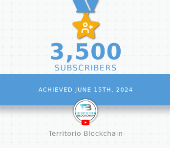 _TBlockchain's tweet photo. @_TBlockchain  channel achieved 3,500 subscribers on June 15, 2024!  @TeamYouTube @YTCreadores @YouTube @YouTubeLATAM  https://t.co/bsG8lxBZZk https://t.co/Vaes62lZe3