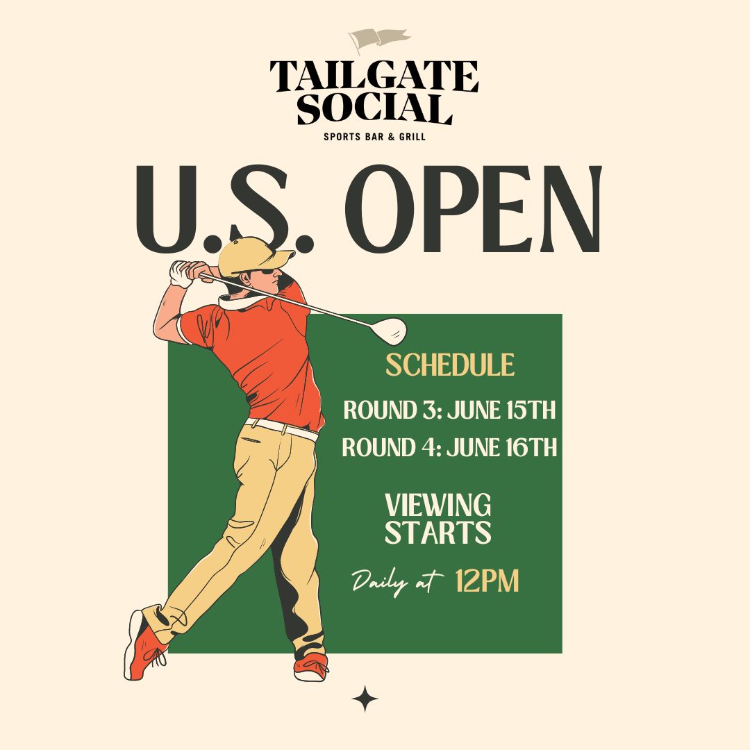 Tailgate_Social's tweet photo. Nothing like watching the biggest moments in sports with Dad! Come by tomorrow for Father's Day to grab a seat, your free draft beer and enjoy the final round of the US Open starting at 12PM! ⛳️ 🍻 https://t.co/E9PmaaXxes
